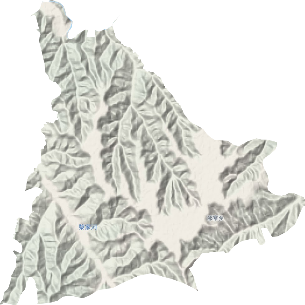 邵寨镇地形地图