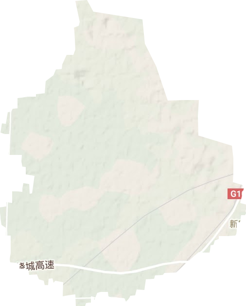 新安镇地形地图