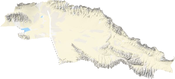 阿勒腾乡地形地图
