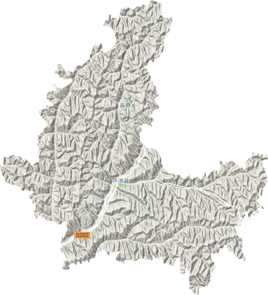 柔远镇地形地图