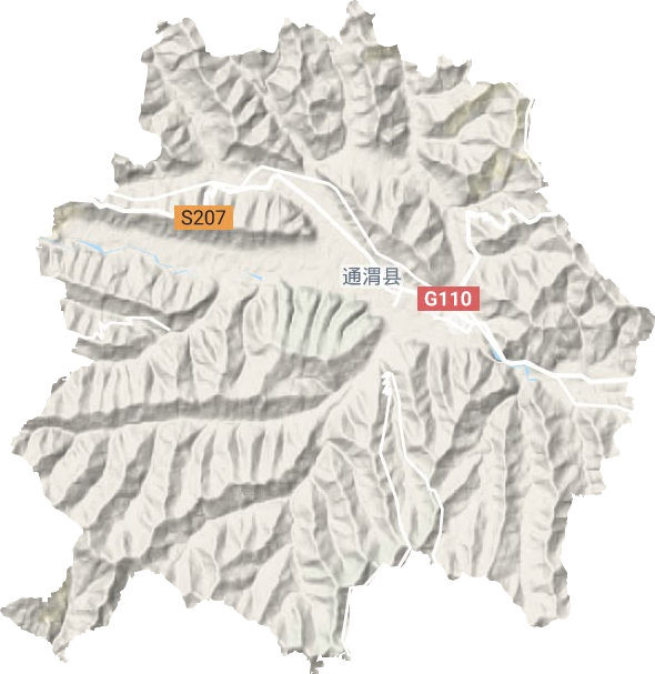 平襄镇地形地图