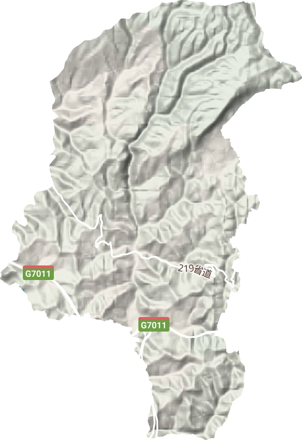 纸坊镇地形地图