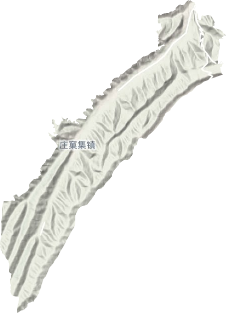 庄禾集镇地形地图