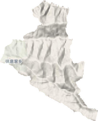 徐扈家乡地形地图