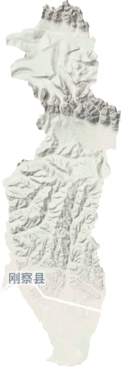 沙柳河镇地形地图