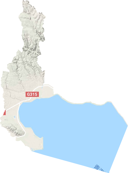 泉吉乡地形地图