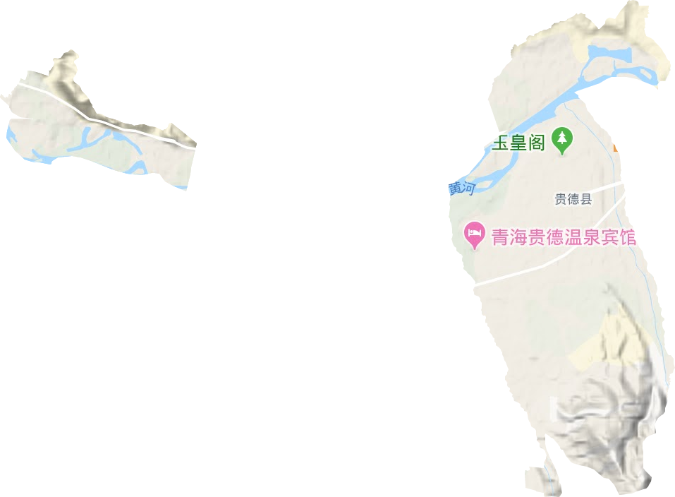 河阴镇地形地图