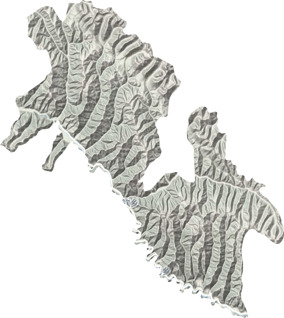 知钦乡地形地图