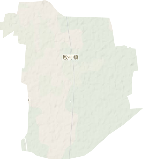 殷村镇地形地图