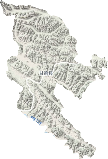 柯曲镇地形地图