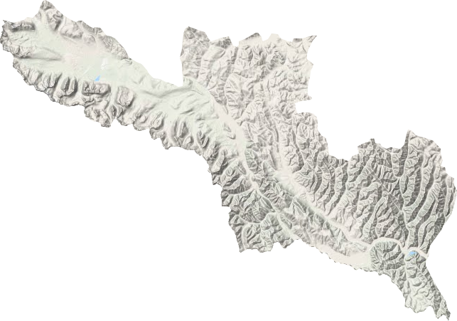 上红科乡地形地图