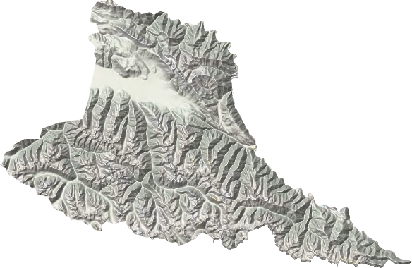 巴塘乡地形地图