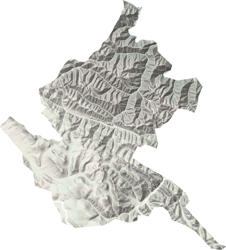 哈秀乡地形地图
