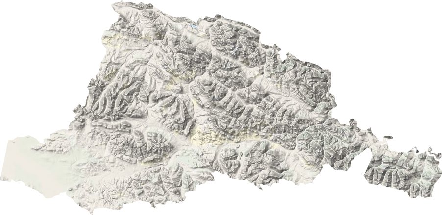 阿多乡地形地图