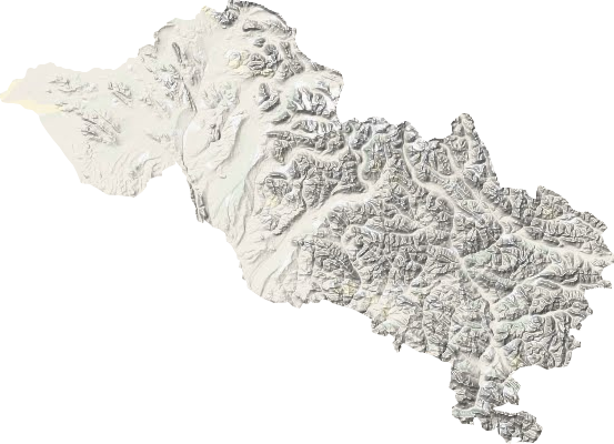 扎青乡地形地图