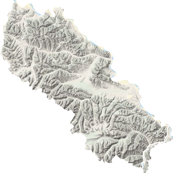 治渠乡地形地图