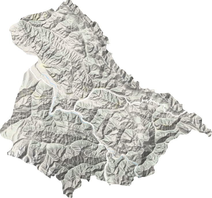东坝乡地形地图