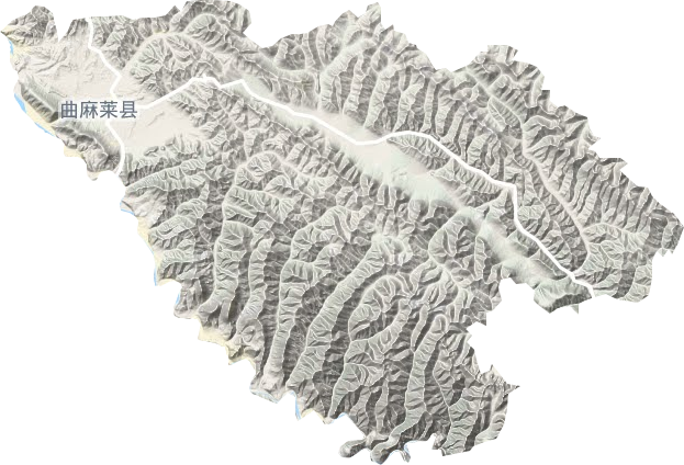 约改镇地形地图