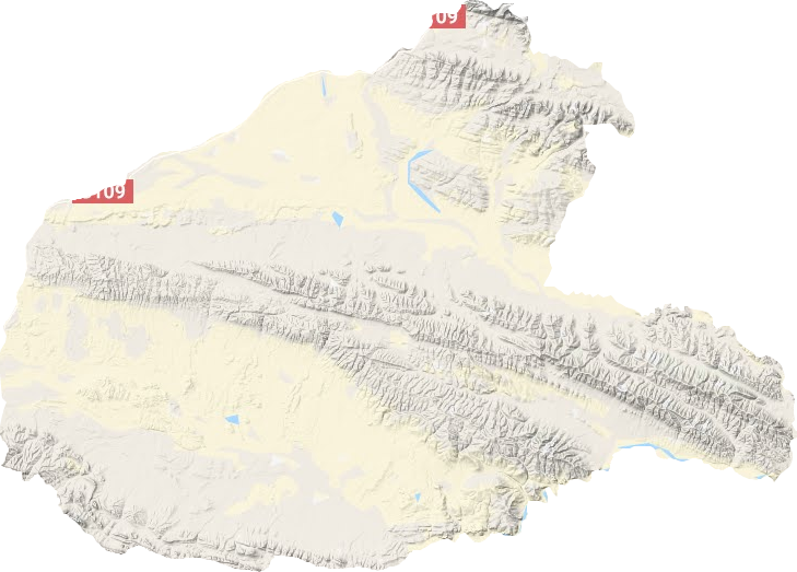 曲麻河乡地形地图