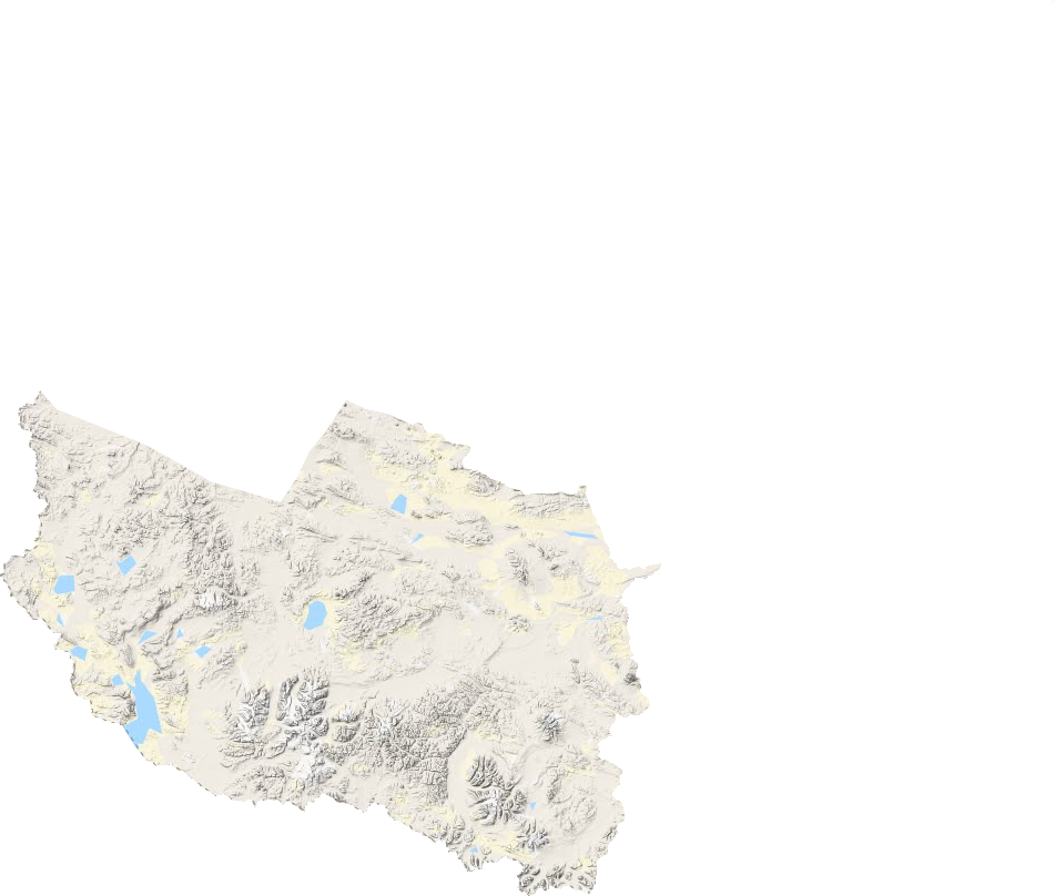 唐古拉镇地形地图