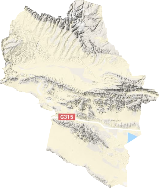 怀头他拉镇地形地图