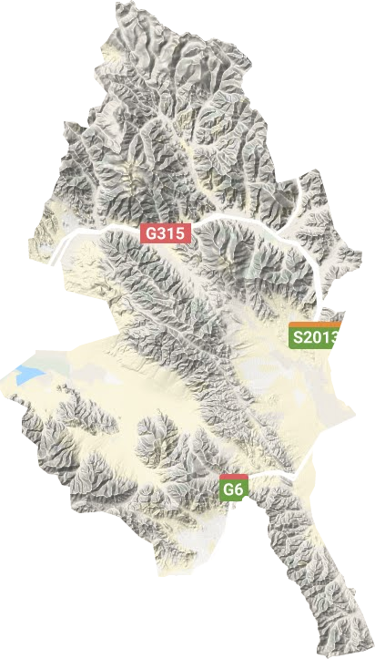 铜普镇地形地图