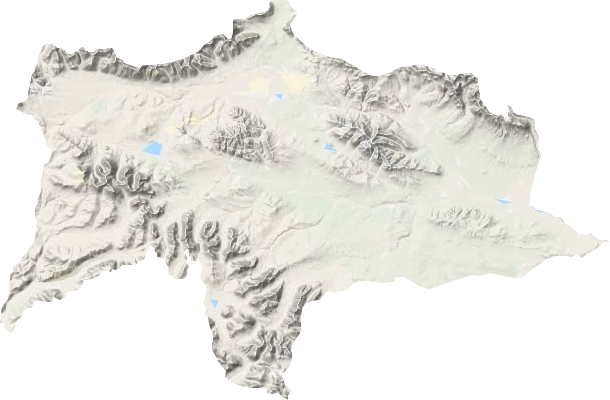木里镇地形地图
