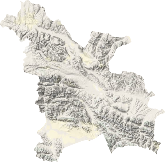 生格乡地形地图