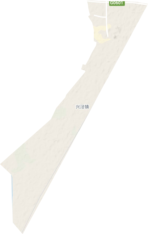 兴泾镇地形地图