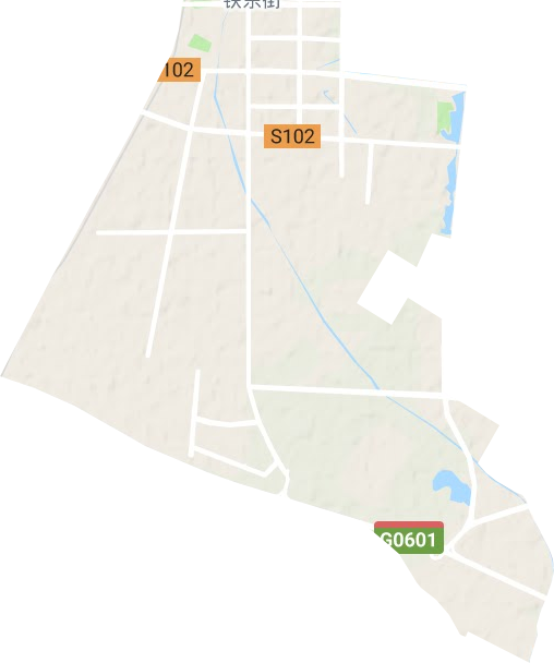 黄河东路街道地形地图