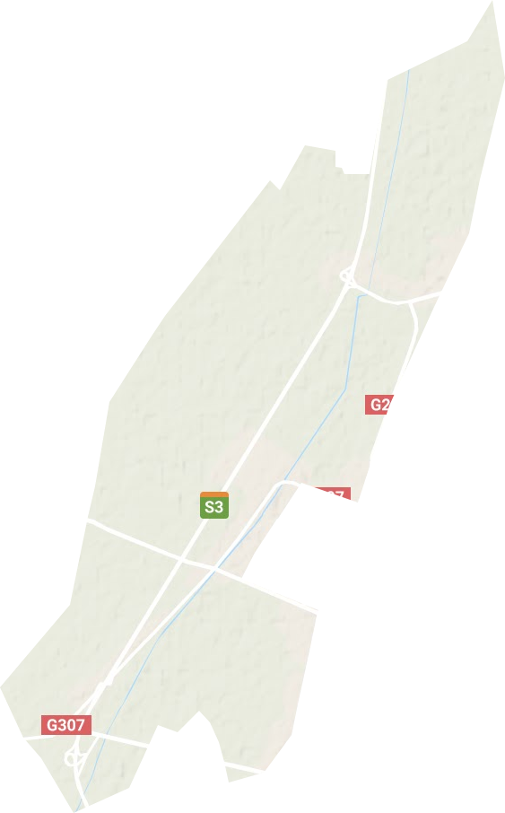灵武农场地形地图