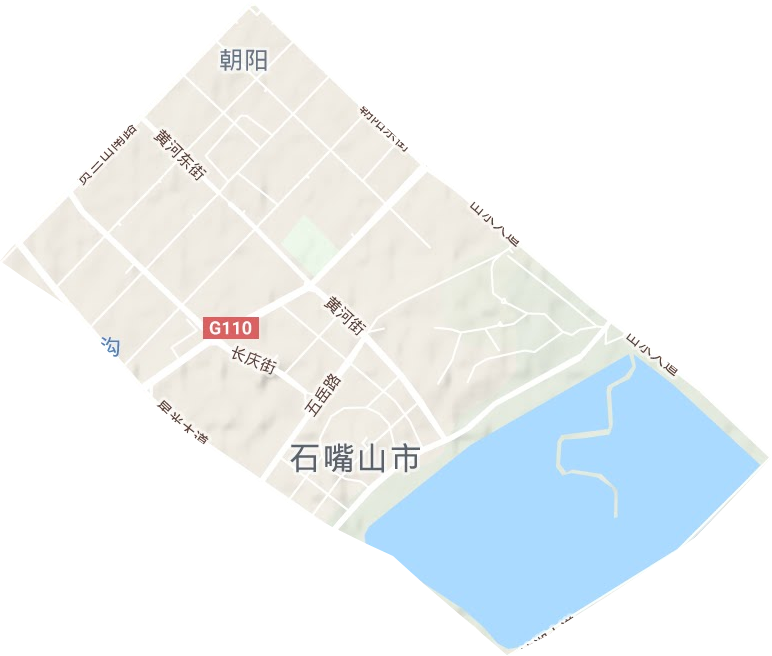 朝阳街道地形地图