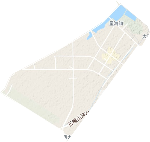 星海镇地形地图