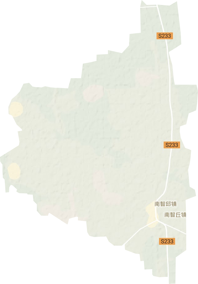南智邱镇地形地图