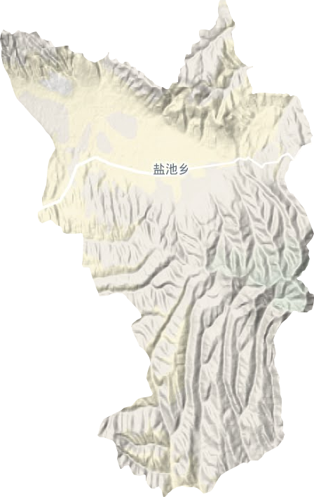 种羊场地形地图