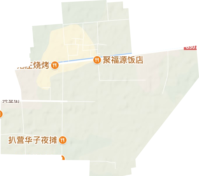 辛集经济开发区地形地图