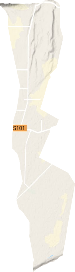 兵团十二师西山农场地形地图