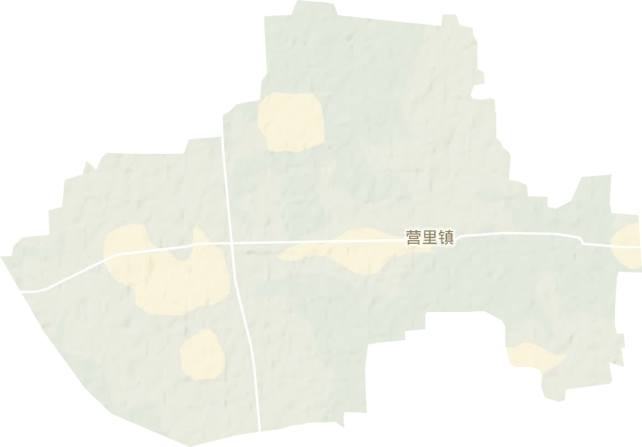 营里镇地形地图