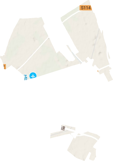 地窝堡乡地形地图