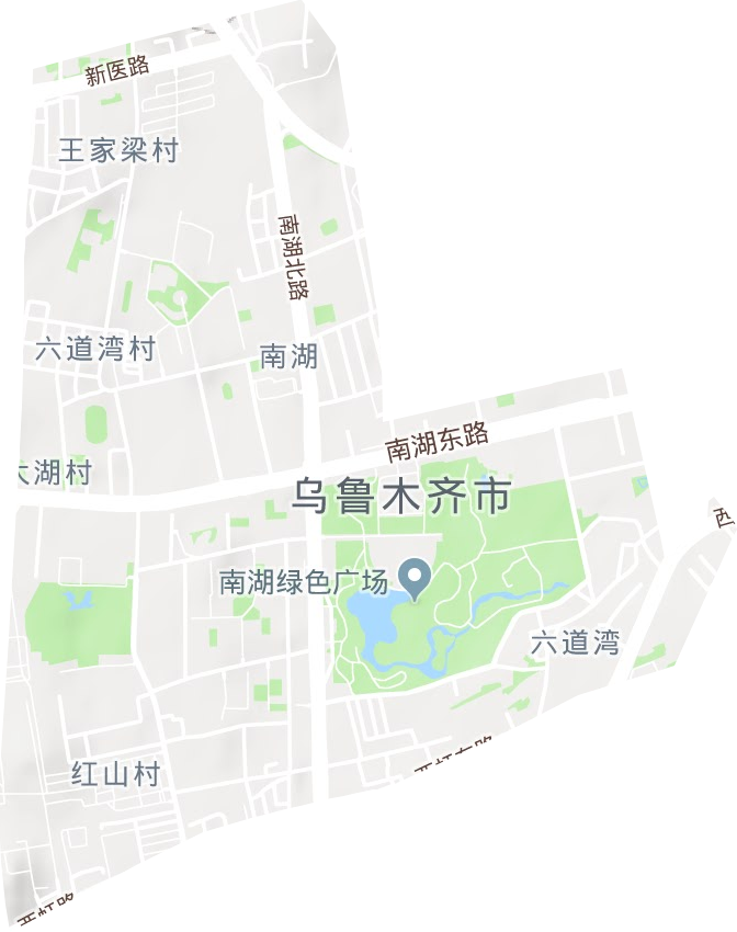 南湖南路街道地形地图