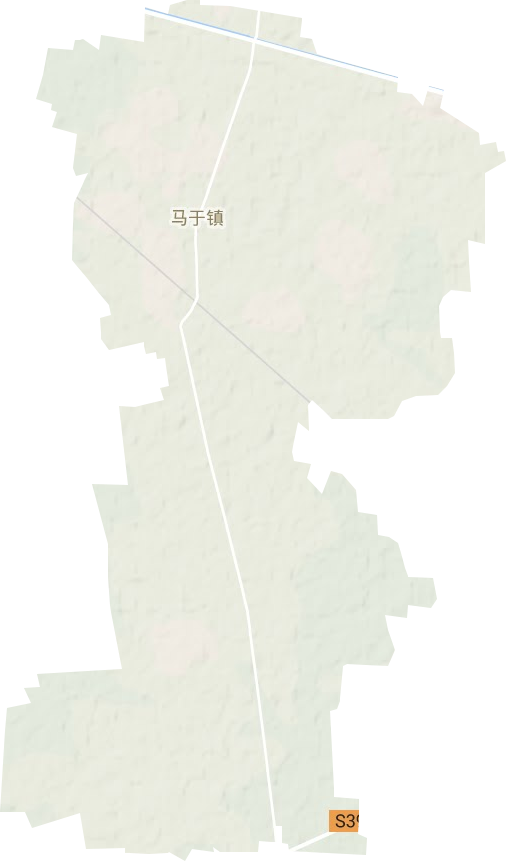 马于镇地形地图