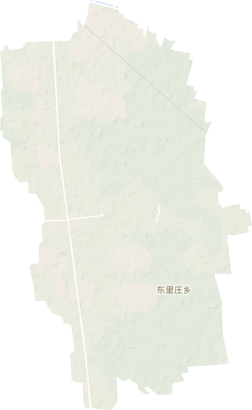东里庄镇地形地图