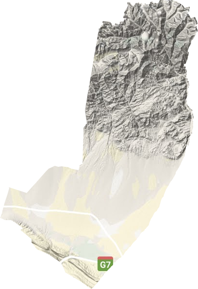 胜金乡地形地图