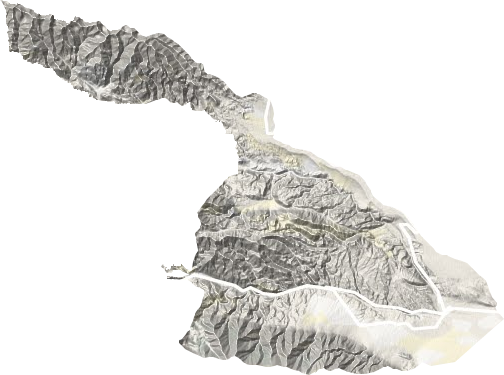 阿乐惠镇地形地图