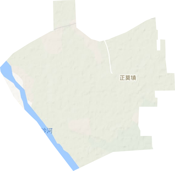 正莫镇地形地图