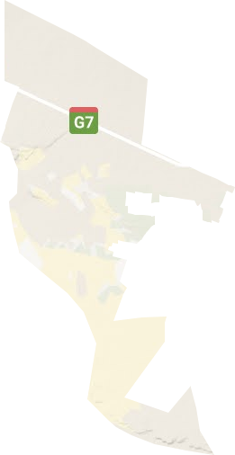二堡镇地形地图
