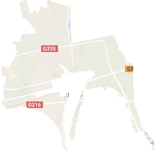 城关镇地形地图