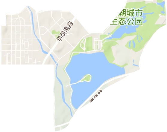 惠民道街道地形地图