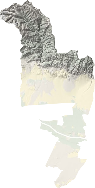 小营盘镇地形地图