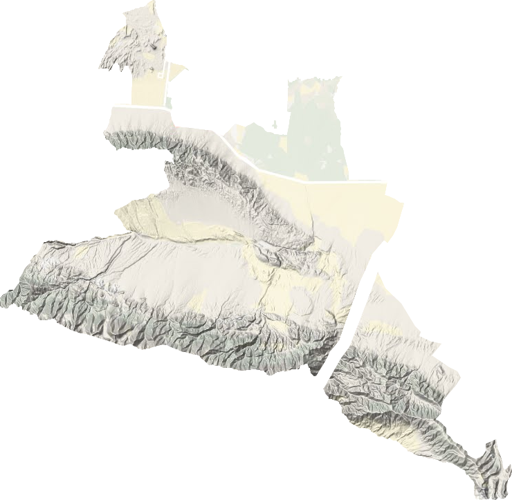 大河沿子镇地形地图
